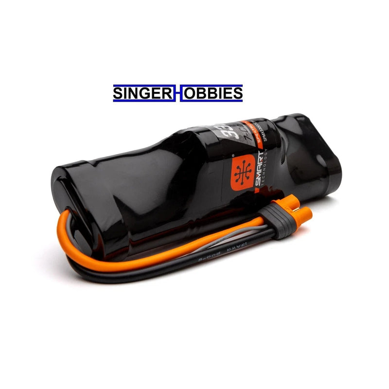 Spektrum SPMX33007C3H	3300mAh 7-Cell 8.4V Smart NiMH Hump Battery; IC3 HH Battery