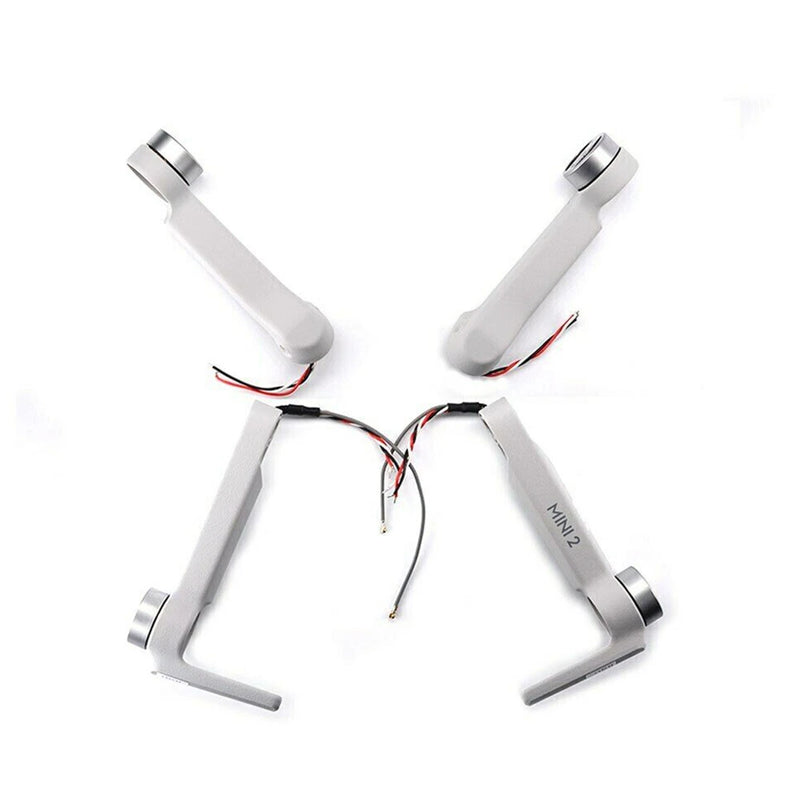 DJI Mavic Mini 2 drone front/rear motor arms with motors and wiring harness