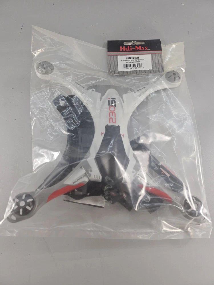 Heli-Max Main Frame Body 230Si Quadcopter, HMXE2321 New Factory Sealed