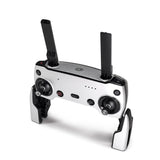 WRAPGRADE drone skin sticker for controller, silver/gray with black accents
