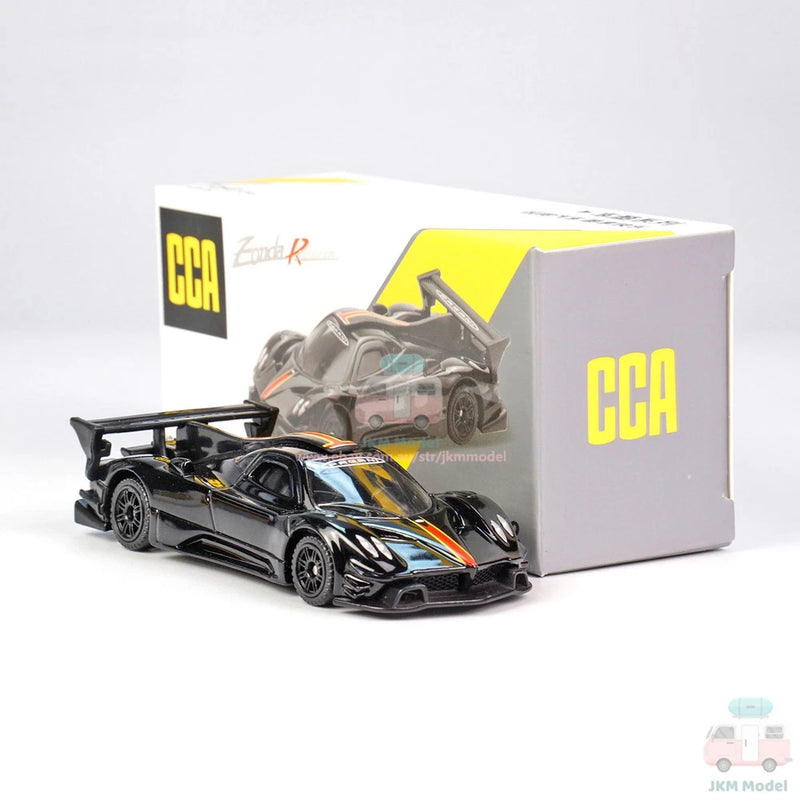1:64 Pagani Zonda R Model Car Alloy Diecast Toy Vehicle Collection Gift Black