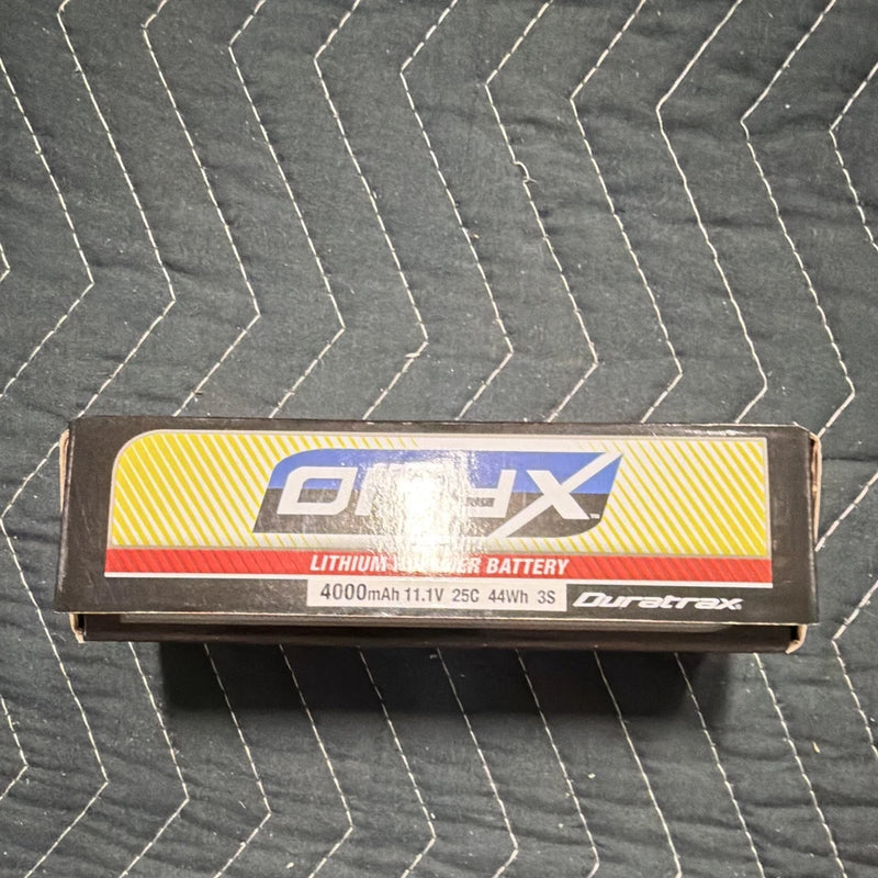 Duratrax Onyx 11.1V 4000mAh 3S 25C LiPo Battery Pack 1/10 DTXC1863 Battery