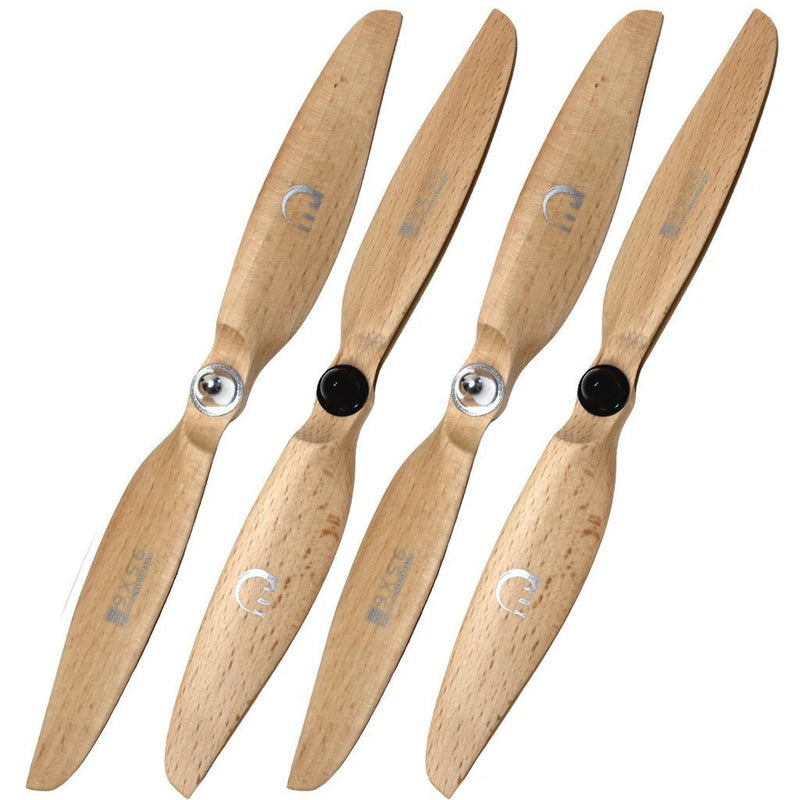 XOAR DJI Phantom 3 & 4 Beechwood Self-tightening Propeller Props 9450 (2 Pairs)