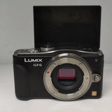Panasonic LUMIX DMC-GF6 16.0MP Digital Mirrorless Camera Black Body Excellent
