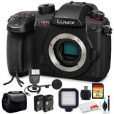 Panasonic Lumix DC-GH5S Mirrorless Digital Camera (DC-GH5S) Bundle +Sony 32GB TO
