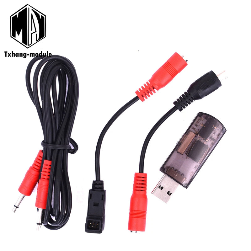 USB 22 In1 Flight Simulator Cable For RC Helicopter Quadcopter/Airplane FPV A2TM