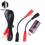 USB 22 In1 Flight Simulator Cable For RC Helicopter Quadcopter/Airplane FPV A2TM