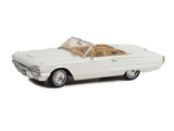 1964 Ford Thunderbird Convertible - White 1:43 Scale Model - Greenlight 86625