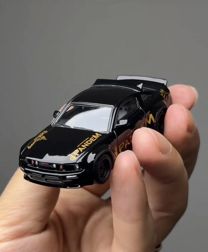 ED MM 1:64 Black Mk5 S197 Mustang Widebody Sport Model Diecast Collect Car