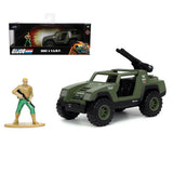 Jada Hollywood Rides: 1:32 Scale G.I. JOE Duke & V.A.M.P Green Model 33083-6E