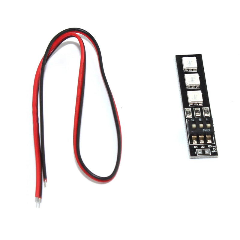 For 5050 RGB 12V Colors LED Drone 7 Light 3S 250 RC Switch FPV QAV250 Board 4S