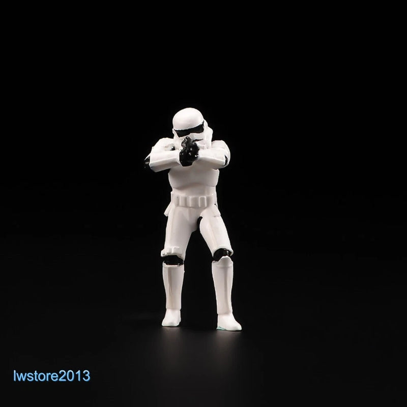 1/160 N Scale Stormtrooper Miniatures Scene Props Figures Model For Cars Vehicle