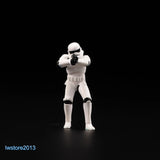 1/160 N Scale Stormtrooper Miniatures Scene Props Figures Model For Cars Vehicle