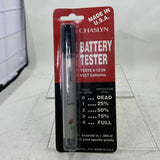 CHASLYN BATTERY TESTER,MODEL 4119,TESTS 6-12-24 VOLT BATTERIES,OBSOLETE/RARE,NEW Battery