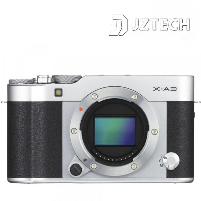 FUJIFILM X-A3 Mirrorless Camera Body Only 24.2MP APS-C Wi-Fi Touchscreen -Silver