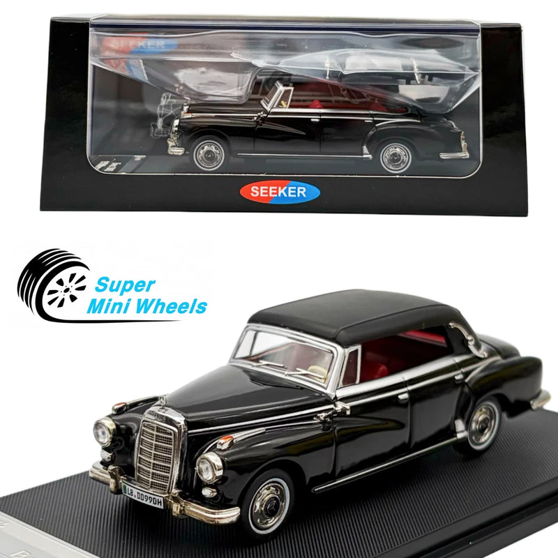 Seeker 1:64 1959 Mercedes-Benz 300D Black - Diecast Model