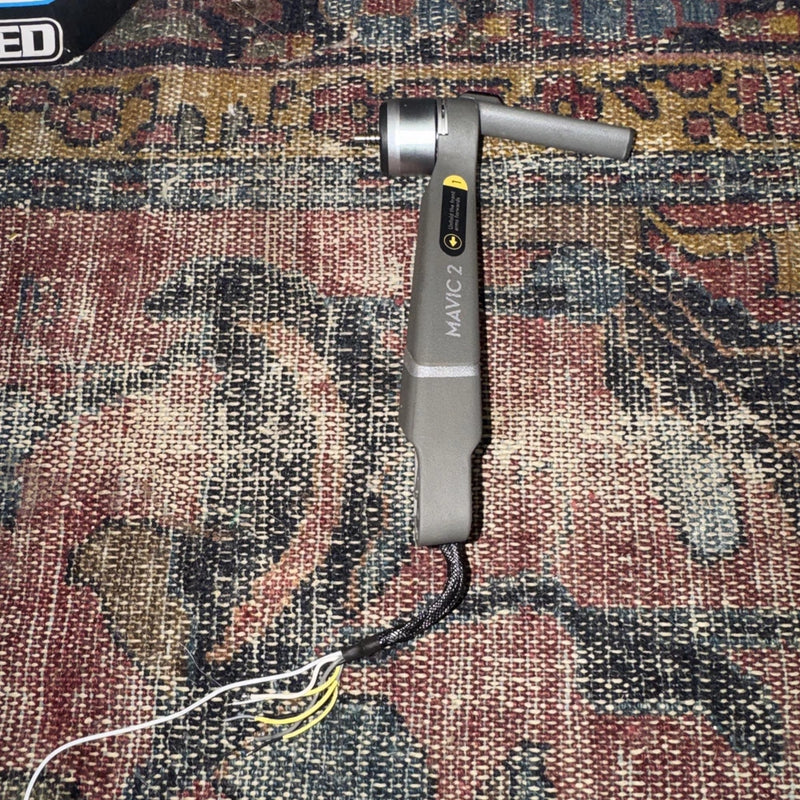 DJI Mavic 2 Pro/Zoom front left motor arm part with connected wire harness