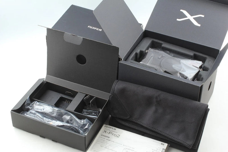 8 Shot [Almost Unused in Box] Fujifilm Fuji X-Pro2 24.3MP Digital Camera JAPAN