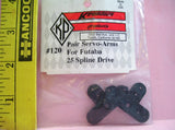 KP KIMBROUGH R/C RADIO CONTROL CAR #120 SERVO ARMS 25 SPLINE DR FOR FATUBA PART