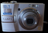 Panasonic Lumix DMC-LS80 8.1MP Digital Camera Preowned Tested Working and Extras