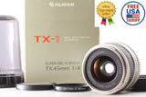 [Top MINT Boxed] Fujifilm Super EBC Fujinon 45mm f4 Lens For TX X-PAN From JAPAN