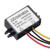 DC 36V/48V to DC 24V Power Converter 1A 24W Step Down Adjustable Voltage