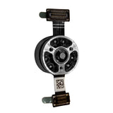 Gimbal axis motor replacement with flex ribbon cables, circular motor unit