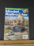 Model Railroader magazine June 2016 issue with scenery and wall signs for buildings cover
