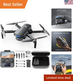 GPS Drone with 4K UHD Camera for Adults Beginner; HS360S 249g Foldable FPV RC...