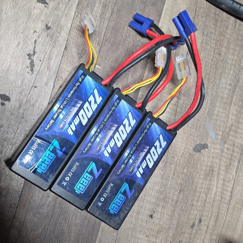 brand new 7200 mah hard case zee batteries Battery