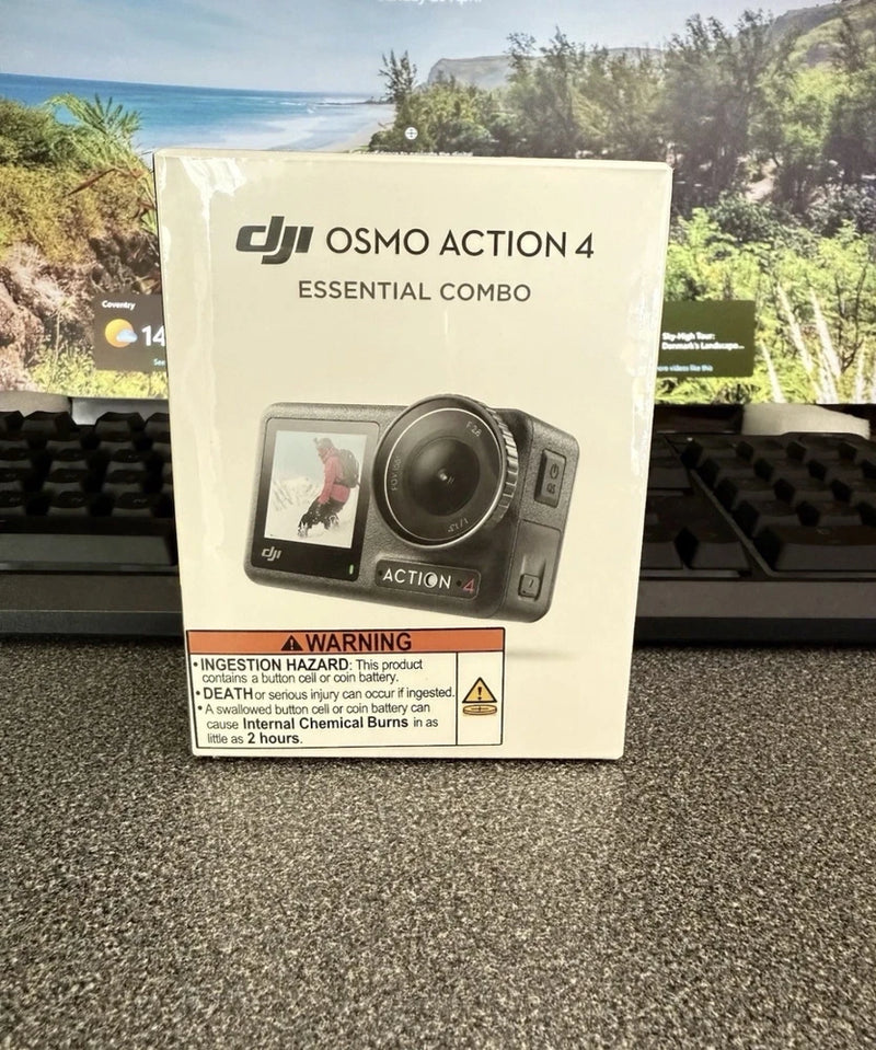 DJI Osmo Action 4 Essential Combo Camera - BRAND NEW & SEALED - FAST DELIVERY!