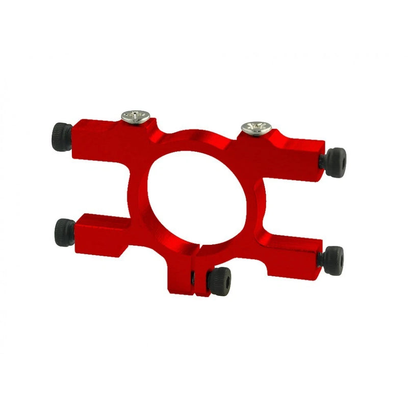 MH Alu Tail Boom Mount Rear (RED)(For MICROHELI Frames - BLADE 450X/ 330X/ 330S)