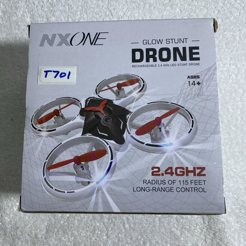 Boxed glow stunt drone with 2.4GHz control, T701 model