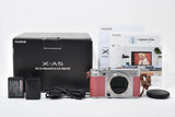 [Near Mint] FUJIFILM X-A5 Pink 24.2MP Mirrorless Digital Camera From JAPAN #D049