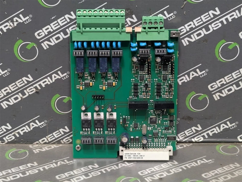 USED Optek IO-13BC Photometric Converter Input / Output Board 2367-1302-0203-00