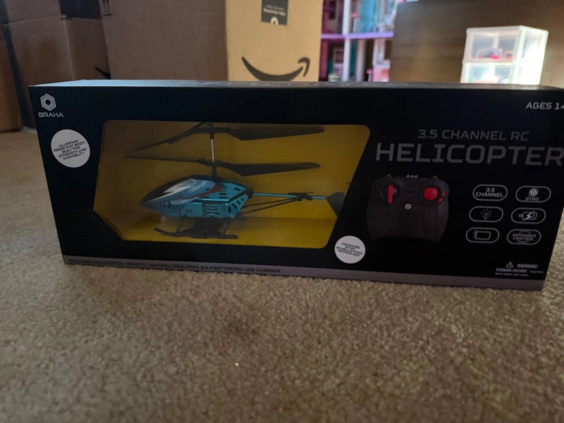 Braha Remote Control Helicopter, brand new in box