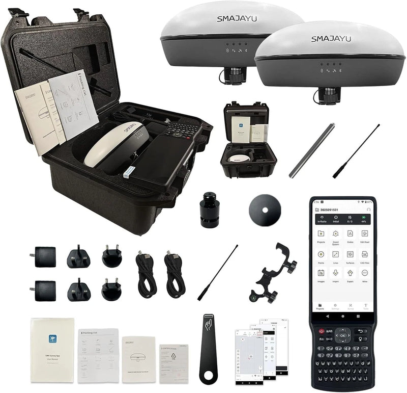 SMA20 Pro RTKPPK  RoverBase Free Software GNSS Receiver Connect with Drones/UAVs