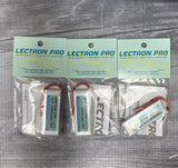 LECTRON PRO 3.7V 1000mAh 30C (THREE INCLUDED)