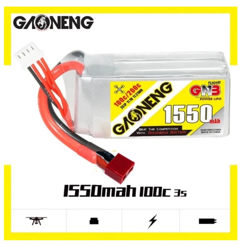 WLtoys 1/18 1/14 1/12 7.4v 2s Lipo 1550mAh 100/200C T-plug 144001-16, 124016-19