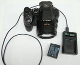 Panasonic Lumix DMC- FZ300 Digital Camera with Battery and Charger No Viewfinder
