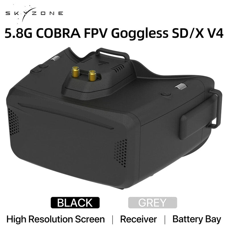 SKYZONE Cobra SD Cobra X V4 FPV Goggle 5.8G Head Tracker DVR for RC Racing Drone