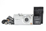 Panasonic LUMIX DMC-FX7 5.0MP Digital Camera Silver Japan #8595