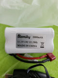 Updated eBay title 2- Blomiky 11.1V 2000mAh 3S LiPo + Black USB Balance Charger