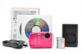 [Top Mint] FUJIFILM FinePix Z33WP Pink Compact Digital Camera Tested OK  Japan