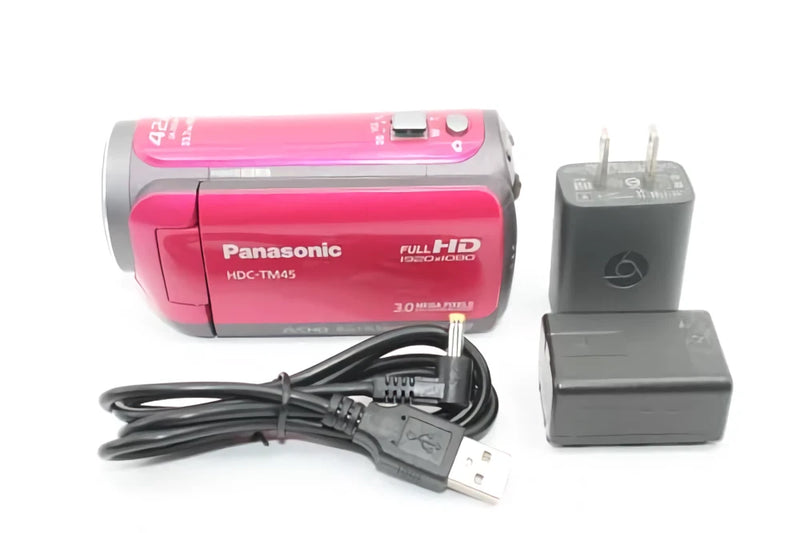 Panasonic HDC-TM45 Pink Digital High-Definition Video Camera Used From Japan