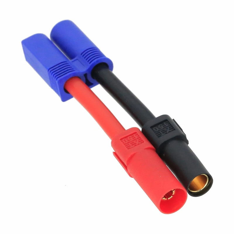 EC5 Male to HXT150 Male+/Female- cable 10AWG 5CM wire For RC Battery Toy FPV UAV