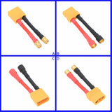 XT90 to ESC HV 8mm Bullet 10AWG 2inchs Cable Adapter For RC Lipo Battery FPV UAV