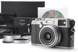 NEAR MINT FUJIFILM FINEPIX X100 SILVER 12.3MP DIGITAL CAMERA NON WIFI From JAPAN