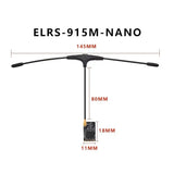 2.4GHz Receiver with T Type Antenna Support for RC FPV Traversing Drones Parts