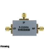 5-21GHz RF Frequency Mixer Up & Down Frequency Converter C/X/KU Band Mixer RF